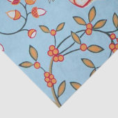 Vogels en bloemen, William Morris Tissuepapier (Detail)