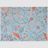 Vogels en bloemen, William Morris Tissuepapier (Voorkant)