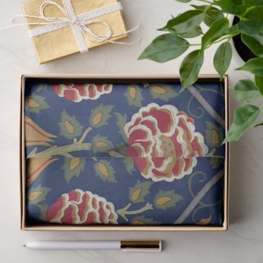 Vogels en bloemen, William Morris Tissuepapier (Geschenk)