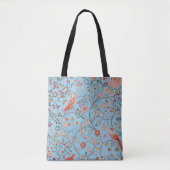 Vogels en bloemen, William Morris Tote Bag (Voorkant)
