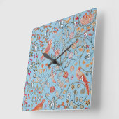 Vogels en bloemen, William Morris Vierkante Klok (Hoek)