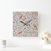 Vogels en bloemen, William Morris Vierkante Klok (Huis)