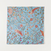 Vogels en bloemen, William Morris Wandkleed (Voorkant)