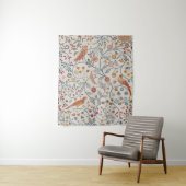 Vogels en bloemen, William Morris Wandkleed (In situ)