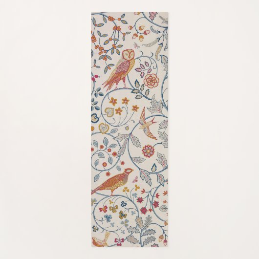 Vogels en bloemen, William Morris Yogamat (Voorkant)