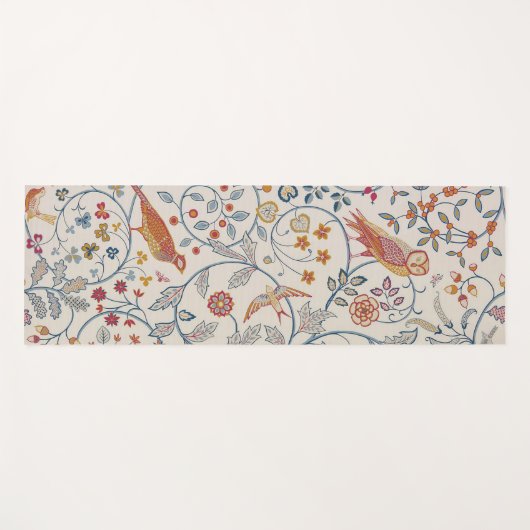 Vogels en bloemen, William Morris Yogamat (Voorkant (horizontaal))