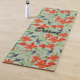 Vogels en Bloemen Yogamat