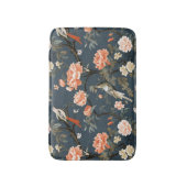  vogels en bloemenbadmat badmat (Voorkant Verticaal)