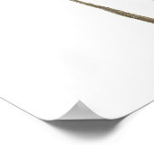 Vogels en bloesems (klein poster) poster (Hoek)