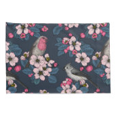 Vogels en bloesems kussensloop (Achterkant-Rechts)