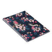 Vogels en bloesems notitieboek (Rechterzijde)