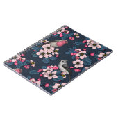 Vogels en bloesems notitieboek (Linkerzijde)