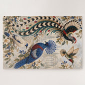 Vogels en Botanische Legpuzzel (Horizontaal)