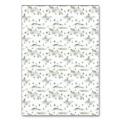 vogels en bruiloft in heuvel dankzij de tafelkaar kaart (Achterkant)