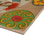 Vogels en buiken, snijvlak voor glas snijplank (Hoek)