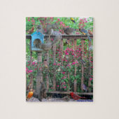 Vogels en eekhoorntjes in aanvoerpuzzle legpuzzel (Verticaal)