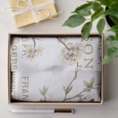 Vogels en eieren  Frans ontkoppelingspagina Tissuepapier (Geschenk)