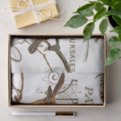 Vogels en eieren  Franse naamloze vennootschap Tissuepapier (Geschenk)