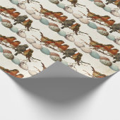 Vogels en eieren Robin  Parchment Decoupage Cadeaupapier (Hoek)