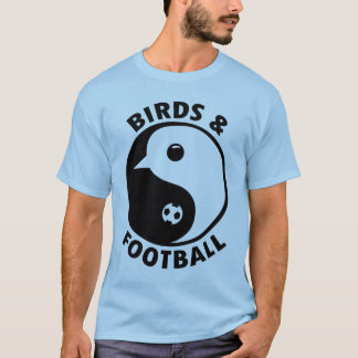 Vogels en Football T-shirt