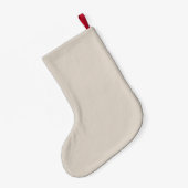 Vogels en hartenbomen kleine kerstsok (Achterkant (Hangend))