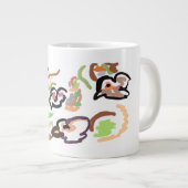 Vogels en herfst grote koffiekop (Voorkant rechts)