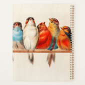 Vogels  en kalm planner (Achterkant)