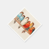 Vogels en kalm servet (Hoek)