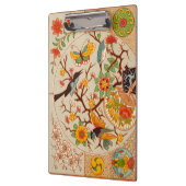 Vogels en karton klembord (Links)