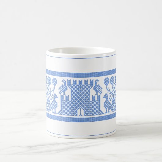 Vogels en kastelen Koffie Mok (Center)