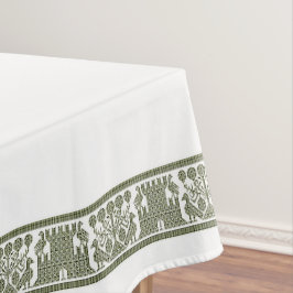 Vogels en Kastelen Tafelkleed, 52"x70" Tafelkleed