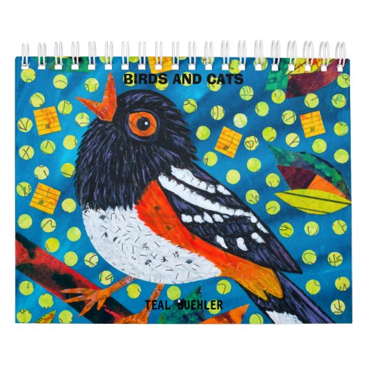 Vogels en katten kalender (Hoes)