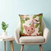 Vogels en katten kussen (Stoel)