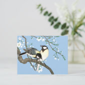 Vogels en kersenbloesems Ohara Koson Briefkaart (Staand voorkant)