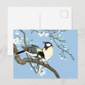 Vogels en kersenbloesems Ohara Koson Briefkaart (Voorkant / Achterkant)