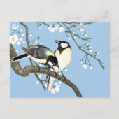 Vogels en kersenbloesems Ohara Koson Briefkaart (Voorkant)