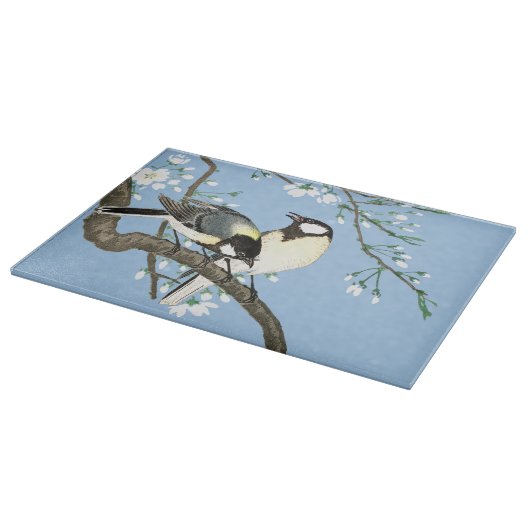 Vogels en kersenbloesems Ohara Koson Snijplank (Hoek)