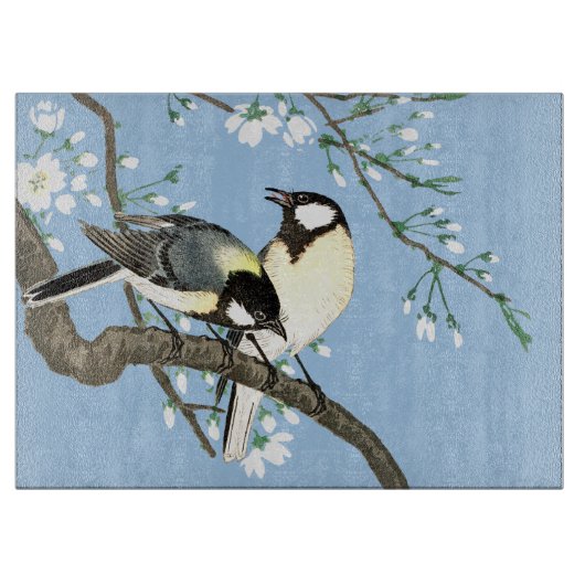 Vogels en kersenbloesems Ohara Koson Snijplank (Voorkant)