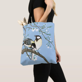 Vogels en kersenbloesems Ohara Koson Tote Bag