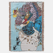 VOGELS EN KLADIGEN, KARTDECENBEAUTY-MODE DEKEN (Voorkant Verticaal)