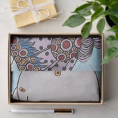 VOGELS EN KLADIGEN, KARTDECENBEAUTY-MODE TISSUEPAPIER (Geschenk)