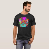 Vogels en kleur t-shirt (Voorkant volledig)