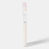 Vogels en kooi roze & paarse naam iphone case (Achterkant / Links)