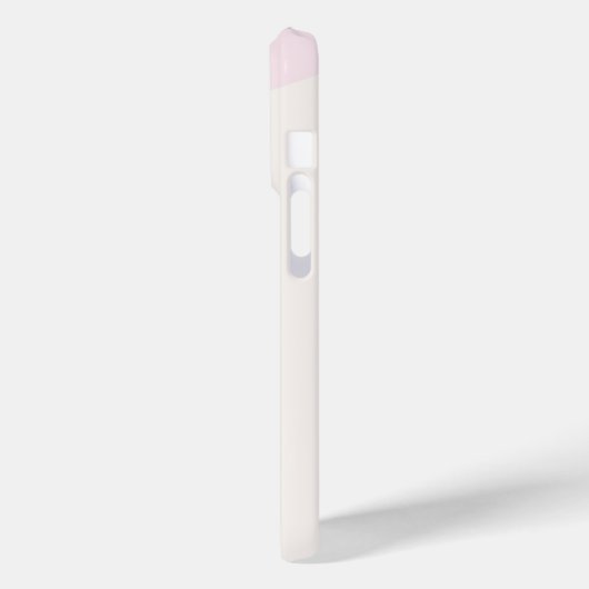 Vogels en kooi roze & paarse naam iphone case (Achterkant / Links)