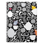 Vogels en kopjes notitieboek (Voorkant)