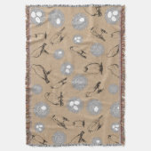 vogels en nestkraft Brown Deken (Voorkant Verticaal)