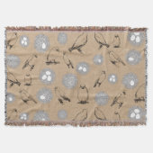  vogels en nestkraft Brown Deken (Voorkant)