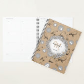  vogels en nestkraft Brown Planner (Display)