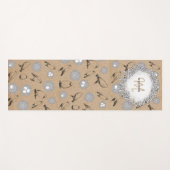  vogels en nestkraft Brown Yogamat (Voorkant (horizontaal))