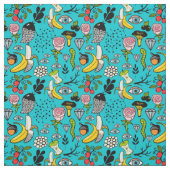 Vogels en ogen stof (Swatch)